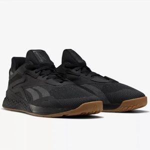 Reebok CrossFit Nano X mens size 9 black and gum NIB